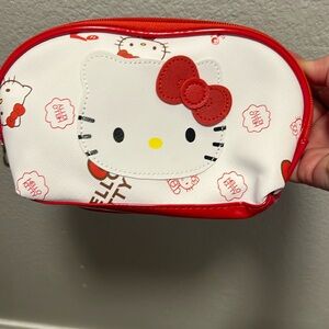 Brand new Hello Kitty make up bag with Lash serum